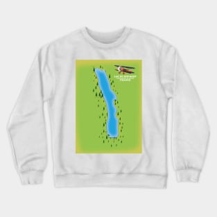 Lac du Bourget,france Crewneck Sweatshirt